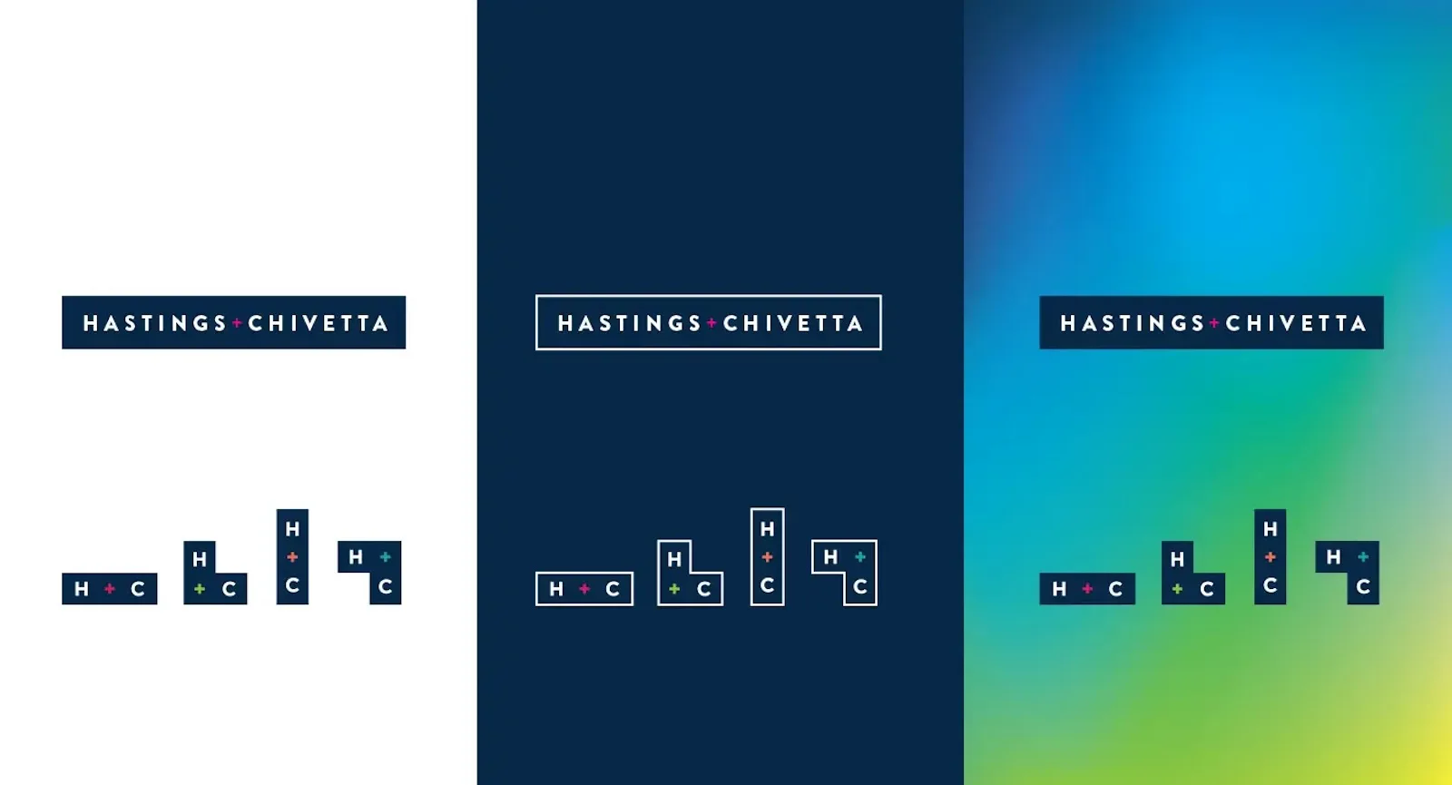 Logos for Hastings + Chivetta
